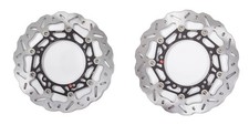PAIR OF FRONT BRAKING DISCS FOR YAMAHA XSR 900 ABARTH ABS 850 2017-2018