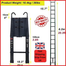 6.2M Telescopic Folding Ladder