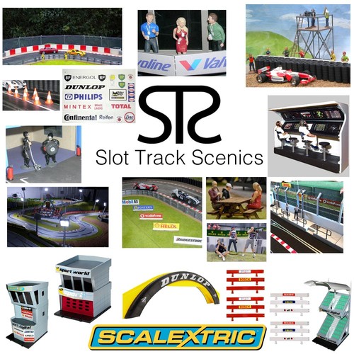 Scalextric track layout - scalextric,