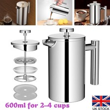 600ml 4 Cup Stainless Steel