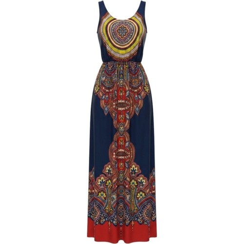 Bailey blue maxi dress - blue,
