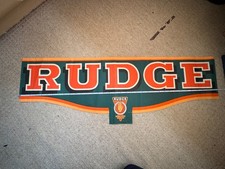 Original Large Shop Display Poster - Rudge Bicycles / Motorcycles 1930s