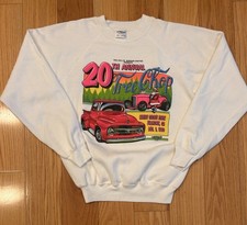 Vintage 1990 Classic Trucks Cars Santa Claus Fillmore, CA Sweatshirt Size Large 