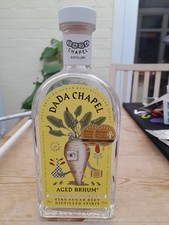 Empty 70cl Clear Glass Dada Chapel Sugar Beet Spirit Bottle And Cork, Craft?