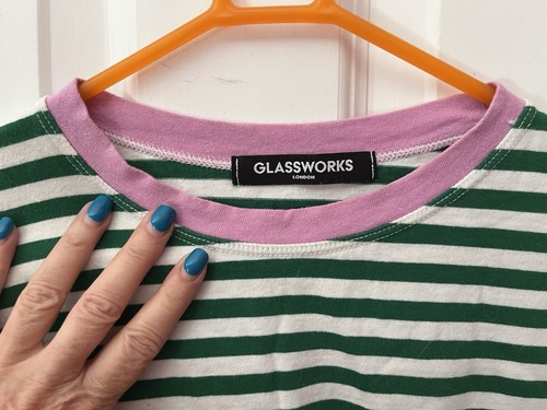 Glassworks green white - green, &