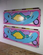 Dodgem/Bumper car  Fairground signs - Original 1960/70's