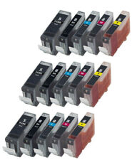 15x PGI-5 CLI-8 Ink Cartridges for Canon Pixma MP800R MP600 MP610 MP800 MP810