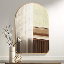 Gold Arched Wall Mirror