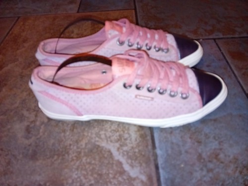Superdry canvas shoes size 7uk - superdry,