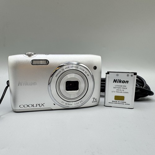 Nikon coolpix s3500 - nikon, silver
