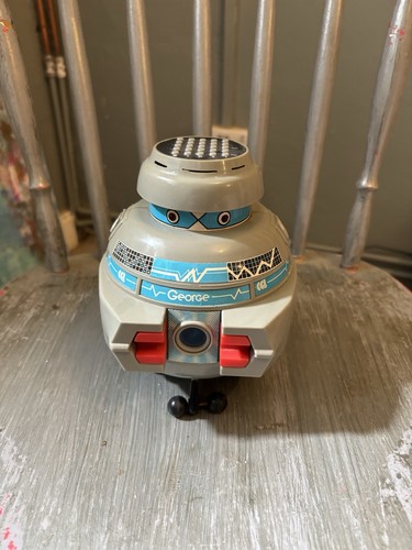 Vintage george computer robot - vintage,
