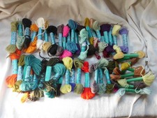 VINTAGE ANCHOR TAPESTRY WOOL SKEINS ~ MIXED LOT BUNDLE of 46