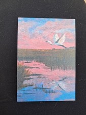 *PRINT* ACEO Bird Landscape