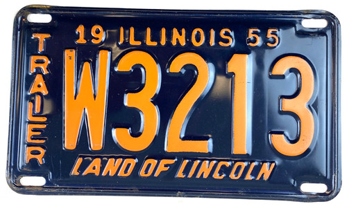 Vintage illinois 1955 trailer - vintage,