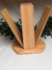 Bamboo Rotating Knife Block