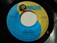 CONWAY TWITTY VG++ Boss Man 45