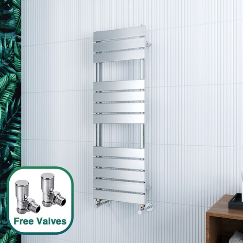 Chrome towel rail - chrome, radiator