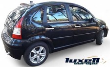 Chrome Door Handle Covers 4 Dr S. Steel FITS Peugeot 307, Citroen C3 2002-2008