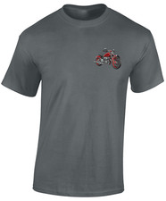 Motorbike red mens - red, shirt