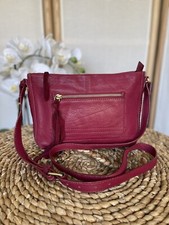 Butterfly by Matthew Williamson pink leather shoulder cross body bag