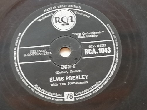 Elvis presley 1959 - , r.c.a