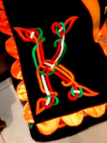 Irish dancing costume - costume,, hand