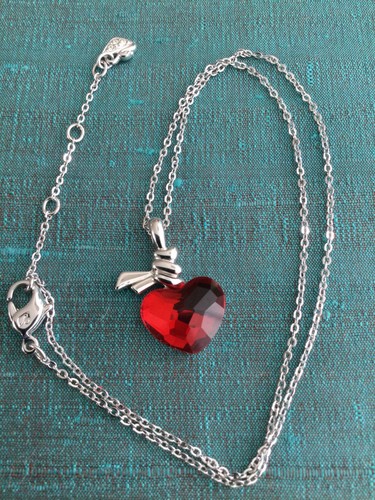 Genuine signed swarovski ruby - genuine,