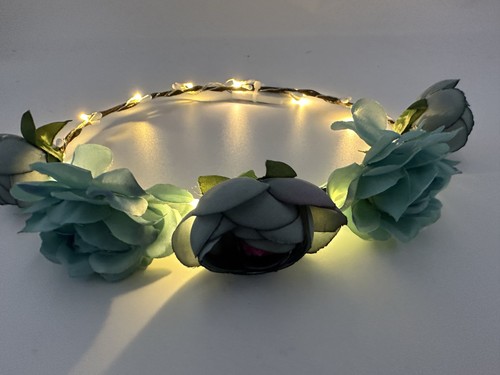 Led light turquoise - light, up