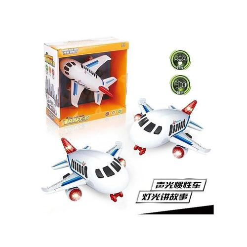 Passenger plane with light and - with,