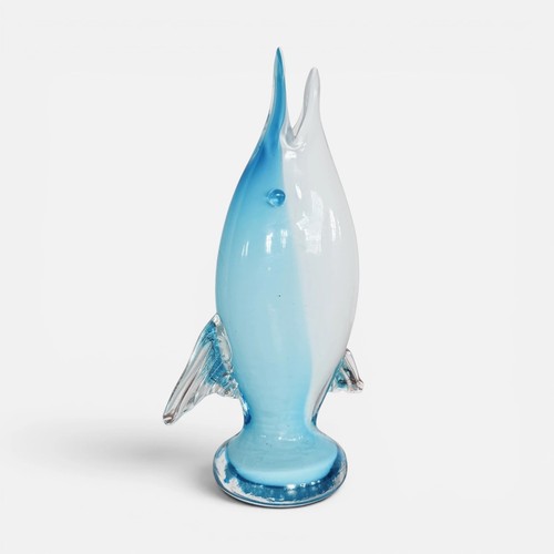 Mid century murano - murano, blue