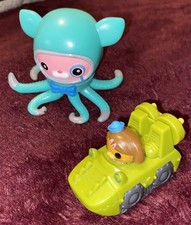 Octonauts Speeders Gup K Dashi Vehicle & professor Inkling VGC bundle lot ?Look