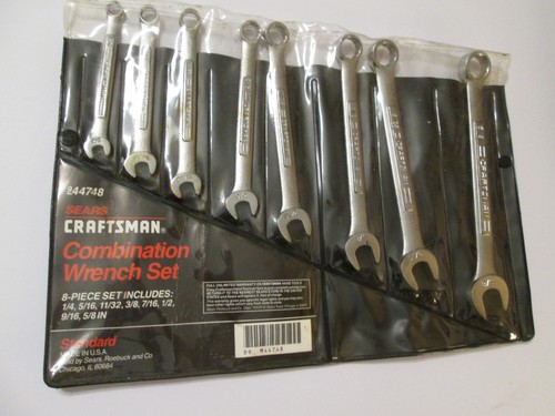 Craftsman sae combo - 8, 12pt