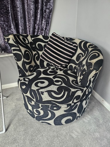 Dfs swivel tub arm chair - swivel,