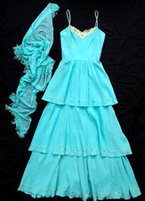 Susie G vintage 70s maxi dress