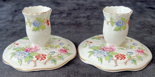 Pair crown staffordshire - pair,
