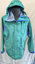 Vintage Sprayway Gore-Tex Green And Purple Hooded Full Zip Jacket Men’s - Size L