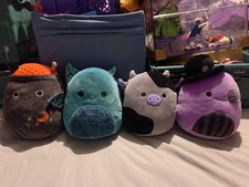 4 Halloween Squishmallows