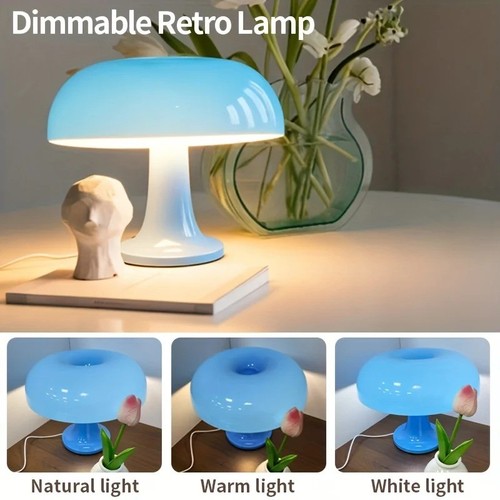 Classic mushroom table - classic, lamp
