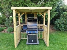 Emily Wooden Garden Bbq Hut