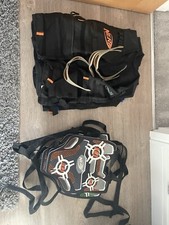 3 Nerf Vests, Glasses & Body Armour