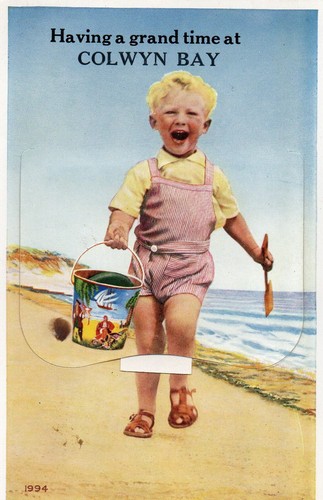 Early pull out - early, postcard