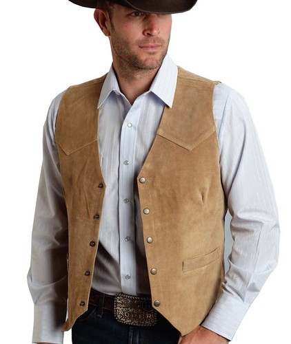 Mens waistcoat vintage - vintage, western