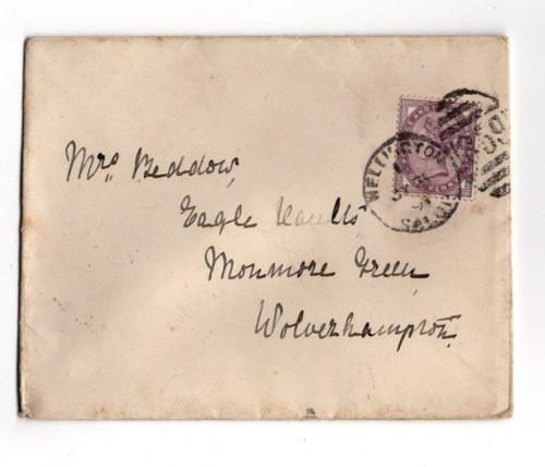 Wellington salop jul 1891 - wellington,