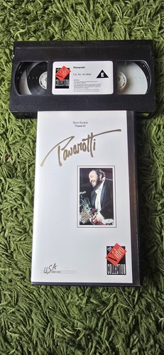 Pavarotti vhs tape tibor - vhs, rudas
