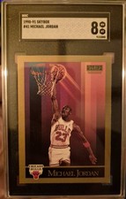 Michael Jordan 1990-91 Skybox #41 SGC Graded Trading Card