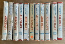A Collection Of 11 Aircraft Observers Books 1960-1971
