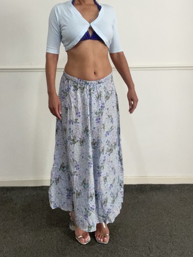Zara floral printed crinkle