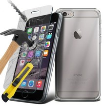 Clear Gel Case and Tempered