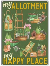 Allotment Rules Metal Sign 