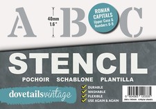 ALPHABET STENCIL LETTERS &